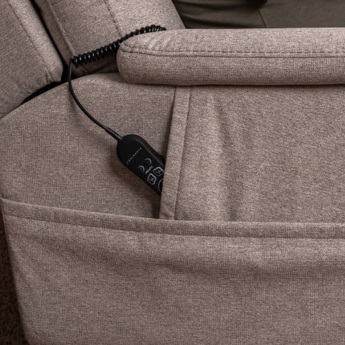 Flexsteel Zecliner Model 1 Power Sleep Recliner with Power Headrest & Lumbar
