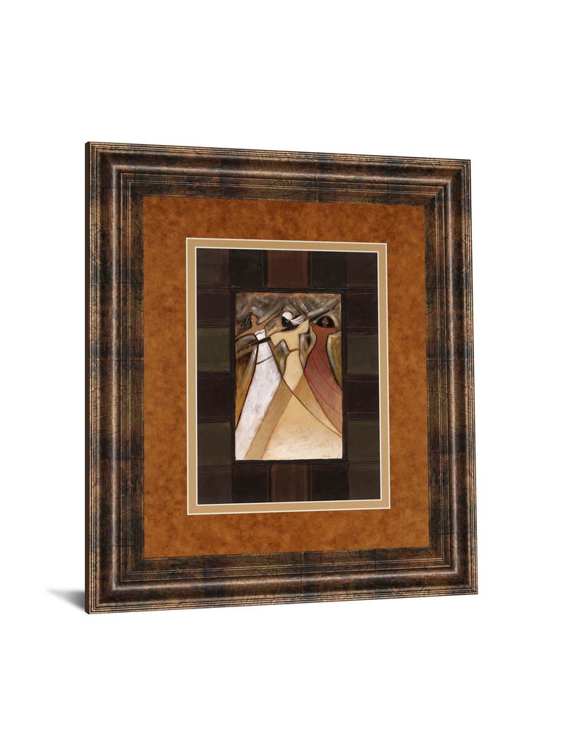 Divine Grace I By Rob Hefferan - Framed Print Wall Art - Light Brown