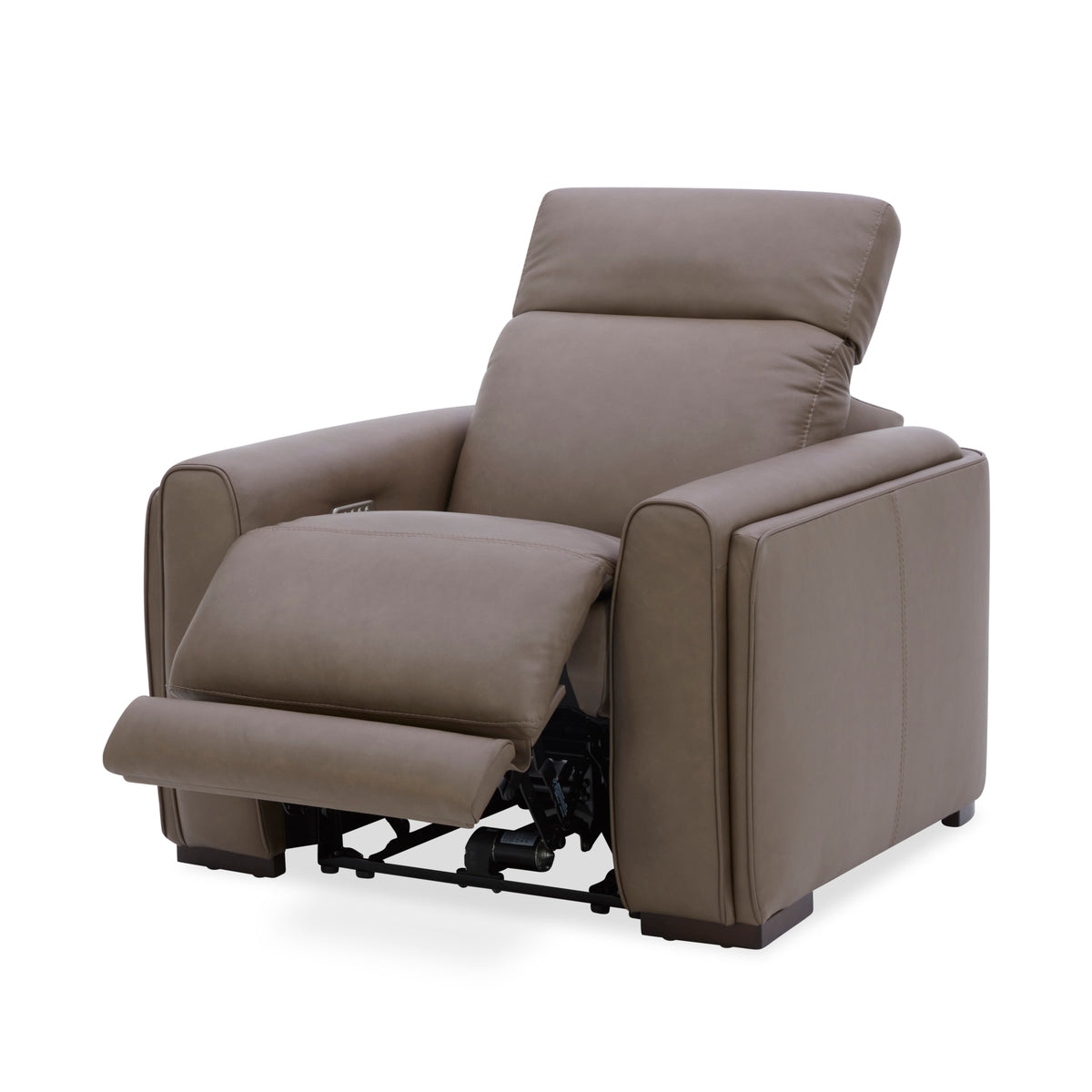 Flexsteel Sola Power Recliner with Power Headrest, Lumbar, Heat & Massage
