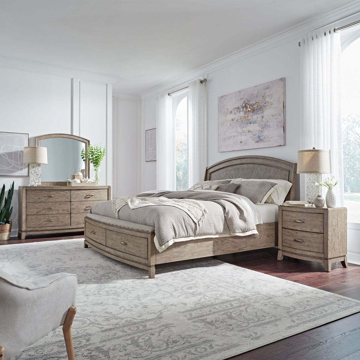 Avalon - Panel Bedroom Set