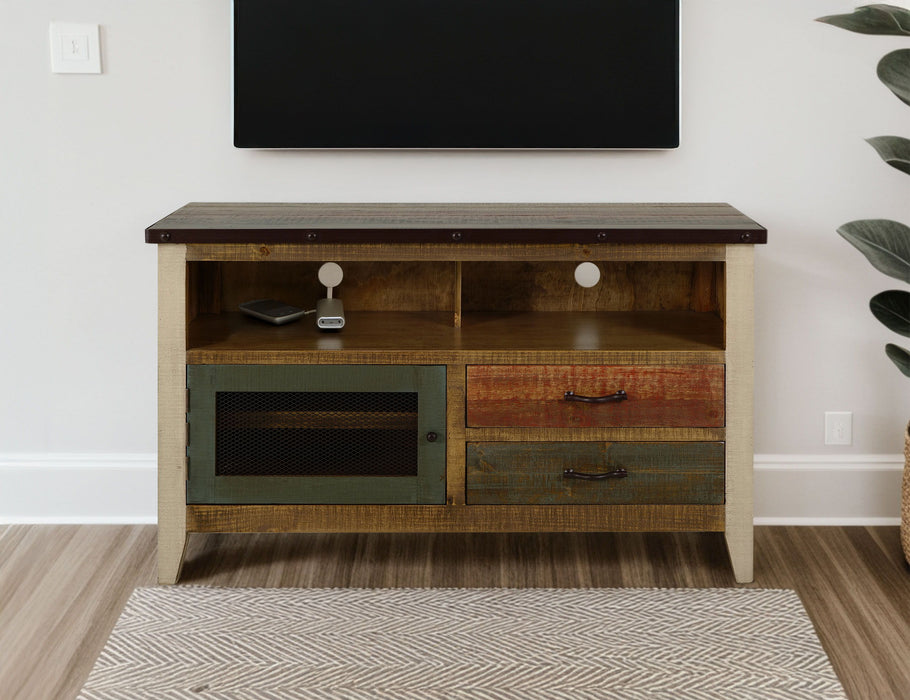 Antique - TV Stand with Drawers