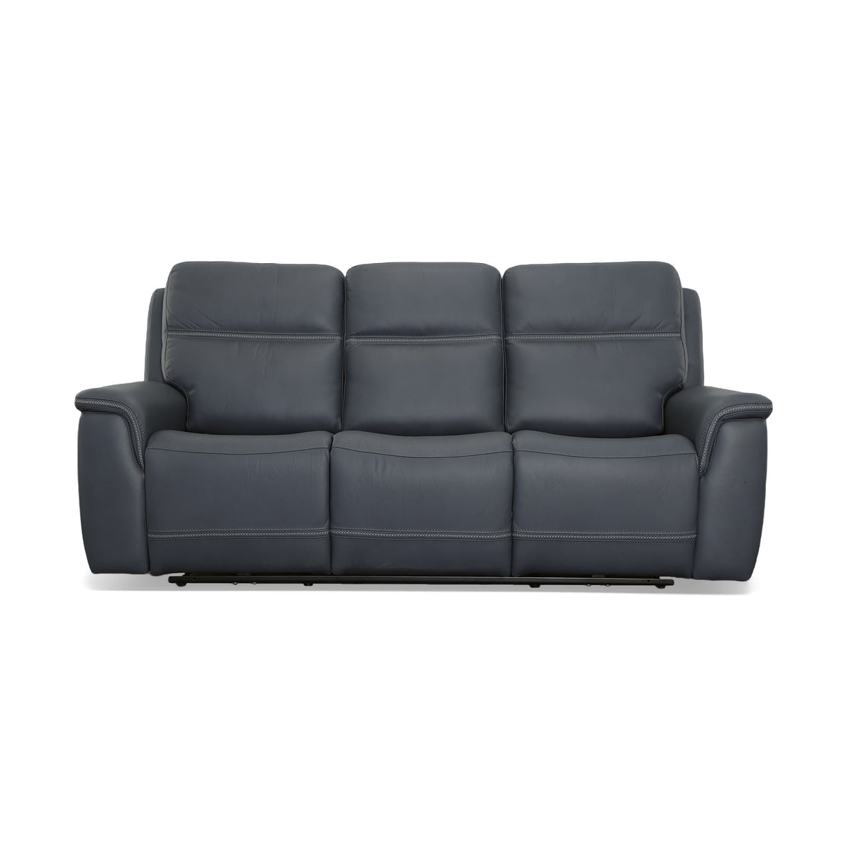 Flexsteel Sawyer Power Reclining Sofa with Power Headrests & Lumbar