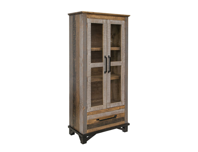 Loft - Cabinet - Two Tone Gray / Brown