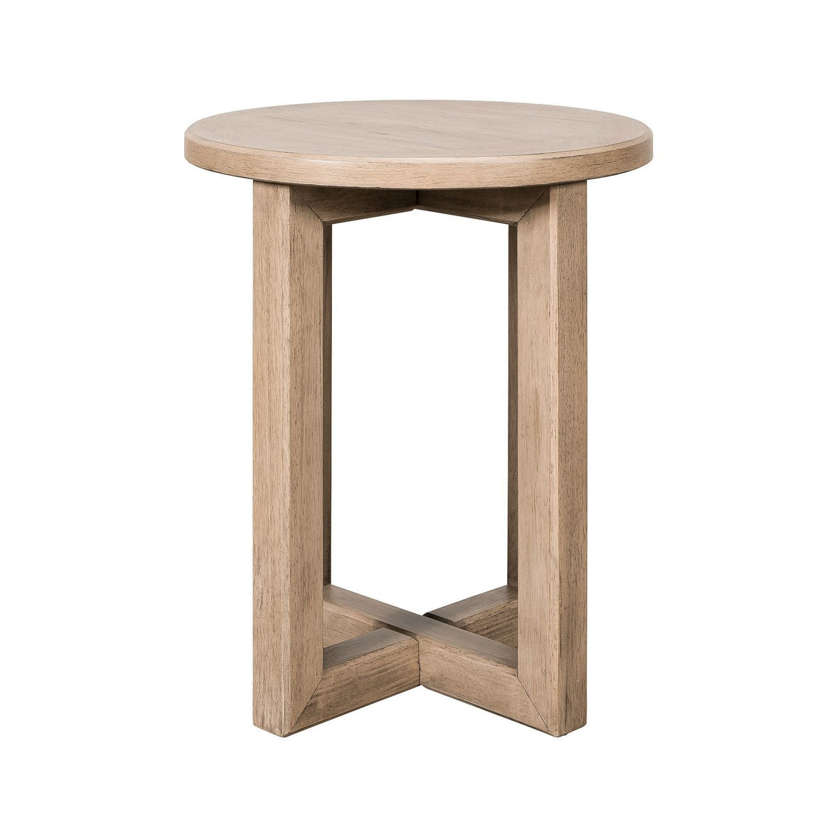 Proximity Place - Chairside Table - Barley Buff
