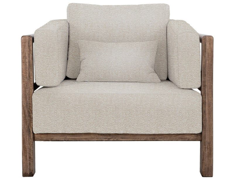 Roots - Fabric Armchair - Talawa / Beige