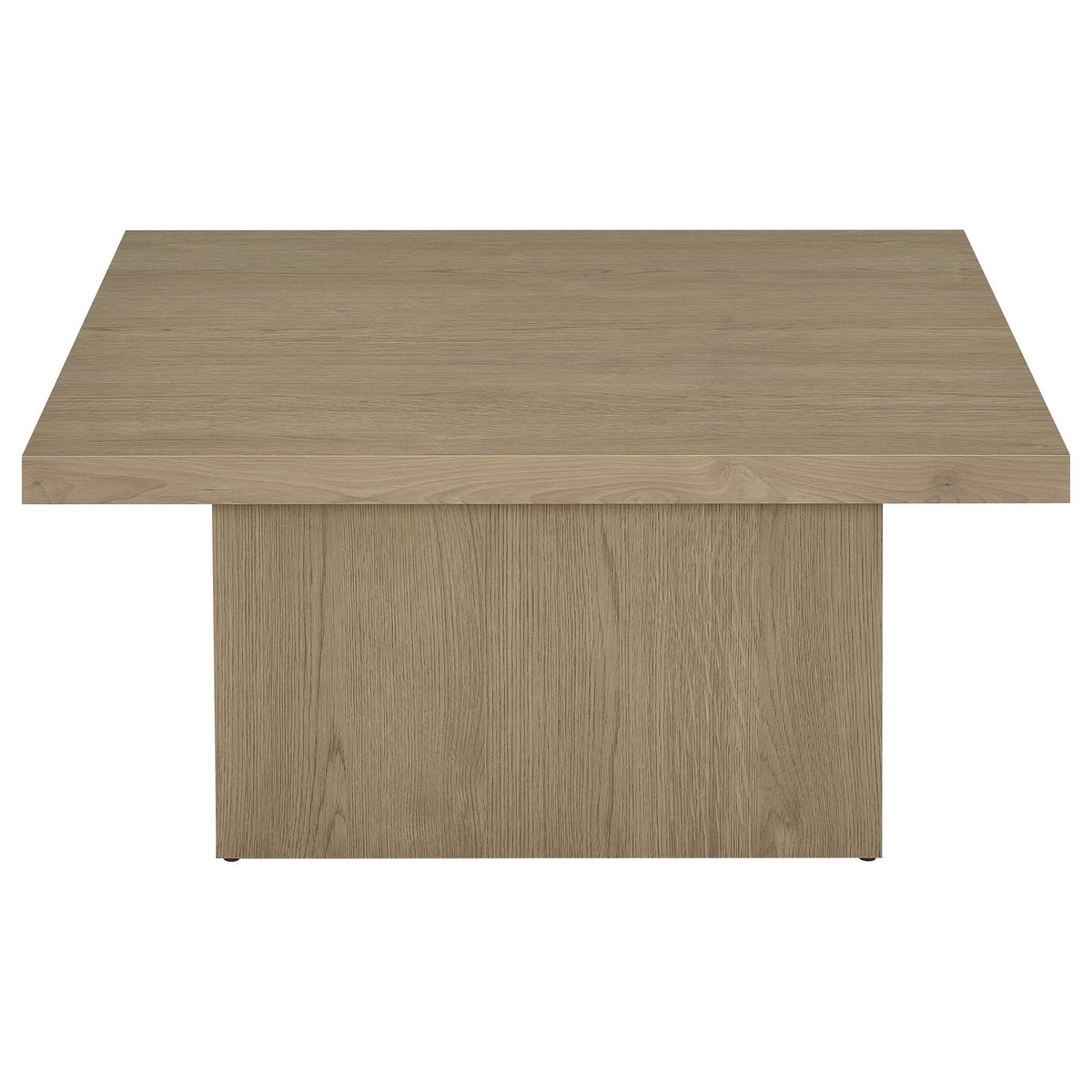 Devar Square Engineered Wood Cocktail Coffee Table Latte