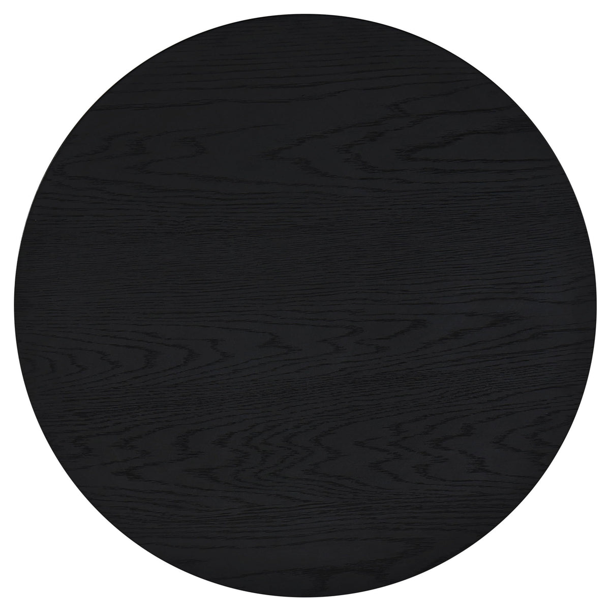 Sweeney 39-inch Round Wood Occasional Cocktail Coffee Table Black