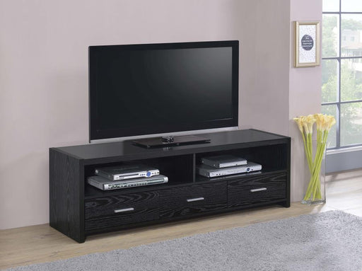Alton 3-drawer Engineered Wood 61-inch TV Stand Black Oak Default Title
