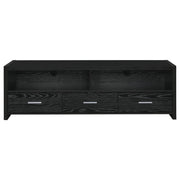 Alton 3-drawer Engineered Wood 61-inch TV Stand Black Oak