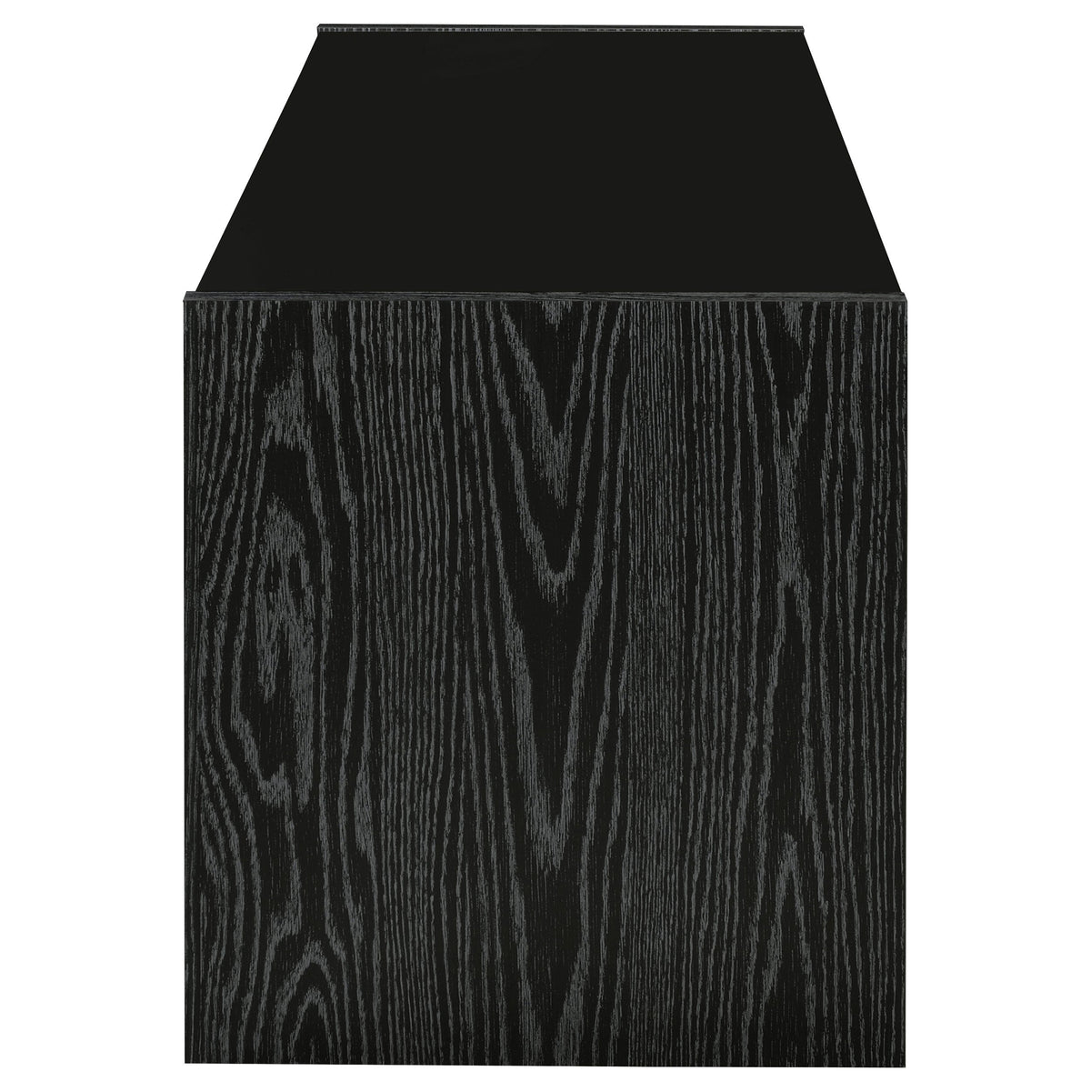 Alton 3-drawer Engineered Wood 61-inch TV Stand Black Oak