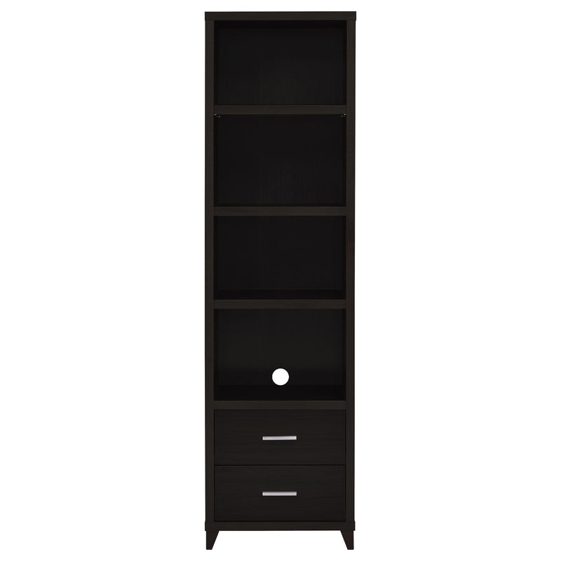 Lewes 4-piece 60-inch TV Entertainment Center Cappuccino