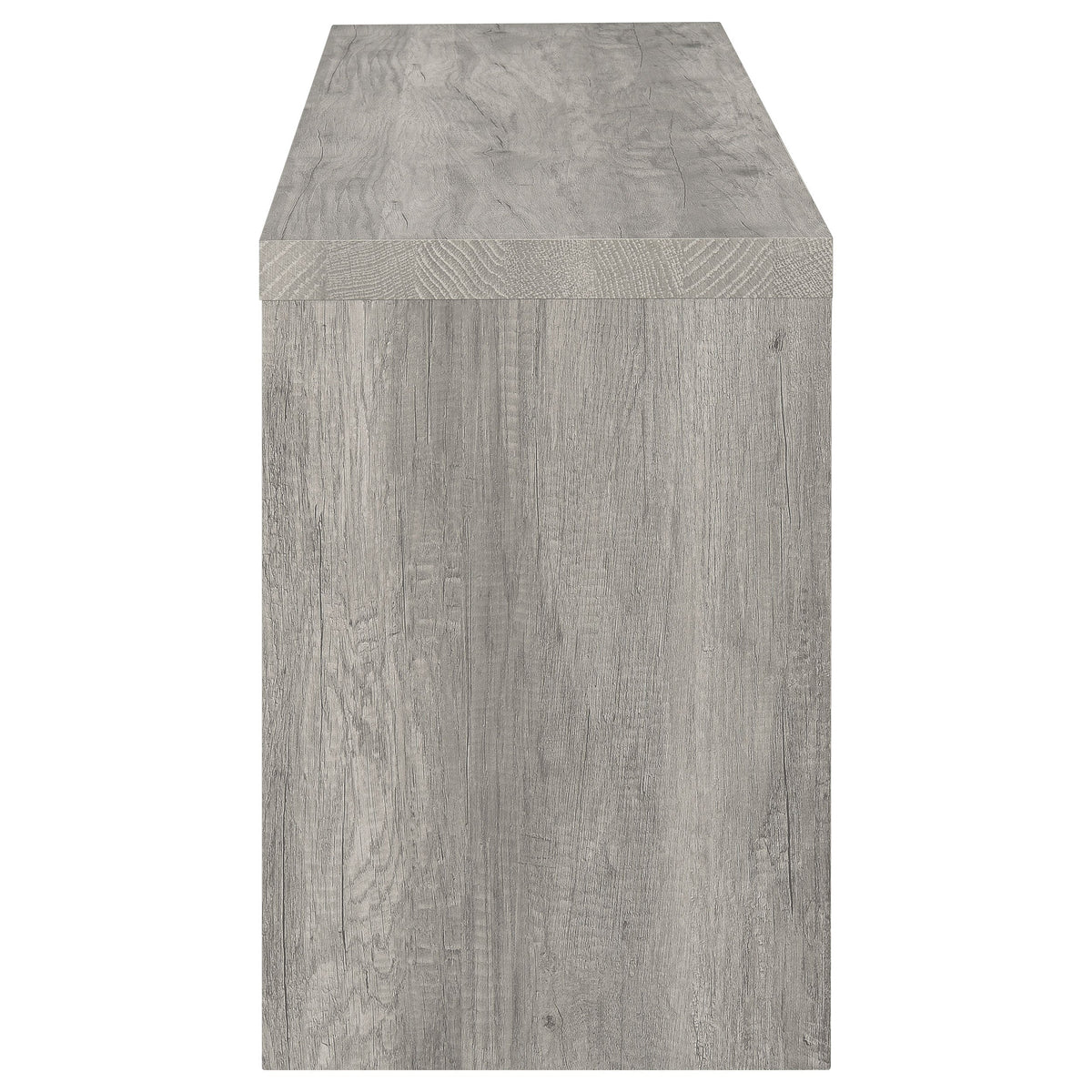 Burke 2-drawer Engineered Wood 59-inch TV Stand Grey Driftwood