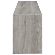 Burke 2-door Engineered Wood 71-inch TV Stand Grey Driftwood