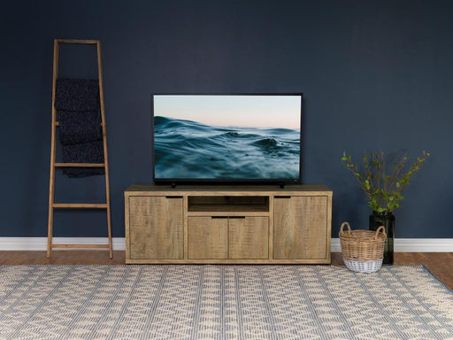 Tabby 4-door Engineered Wood 60-inch TV Stand Mango Default Title