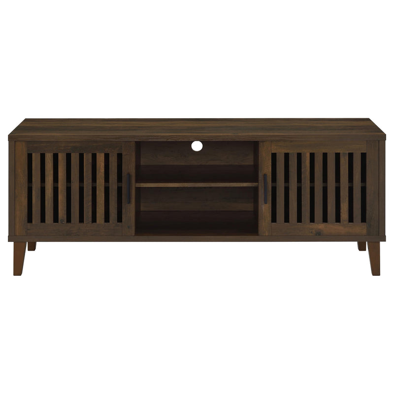 Sedona 2-door Engineered Wood 60-inch TV Stand Dark Pine