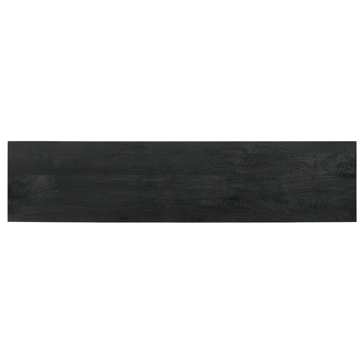 Marsden 2-door Mango Wood 70-inch TV Stand Charcoal Black