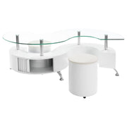 Buckley Coffee Table and Stools Set