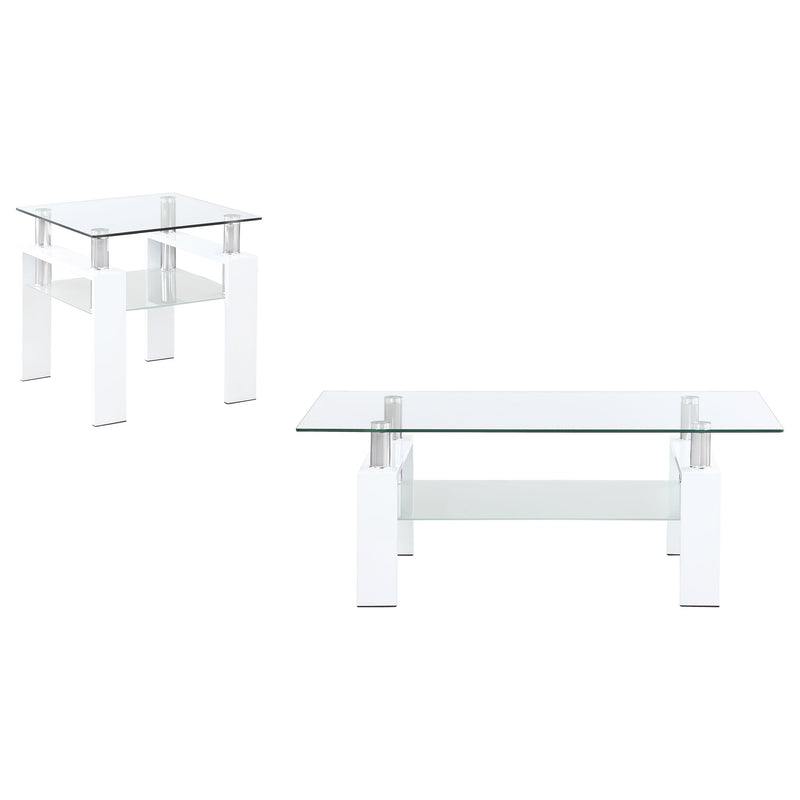 Dyer Rectangular Coffee and End Table Set