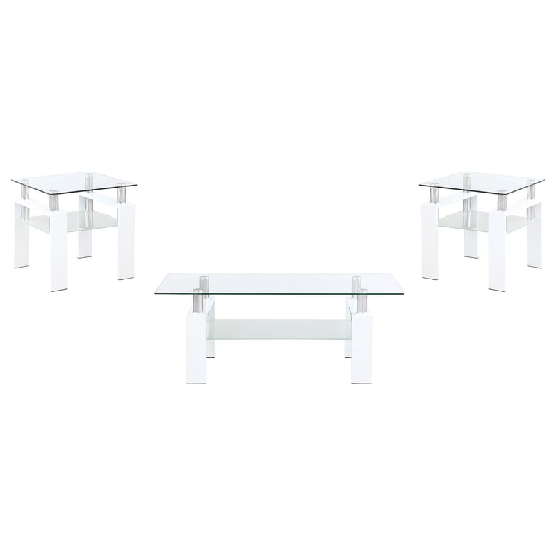 Dyer Rectangular Coffee and End Table Set