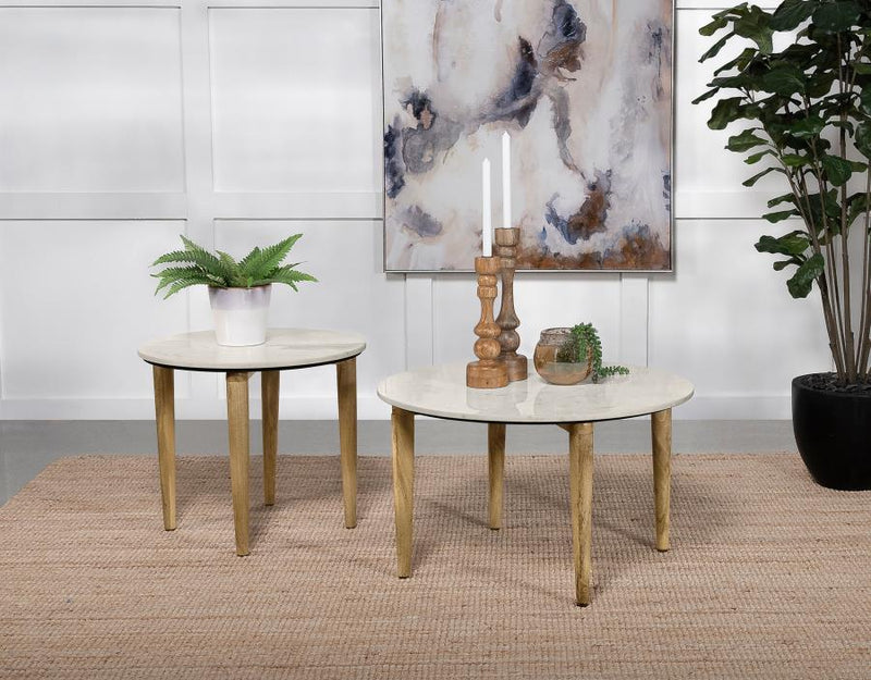 Aldis Coffee and End Table Set 2-piece
