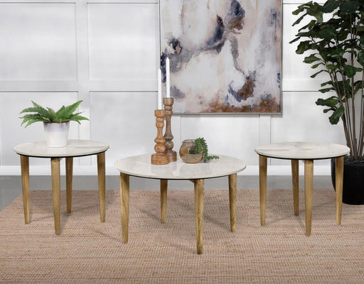 Aldis Coffee and End Table Set 3-piece