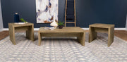 Lynette Rectangular Coffee and End Table Set Mango 3-piece