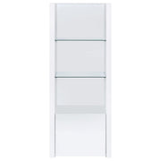 Jude 3-piece 71-inch TV Entertainment Center White High Gloss
