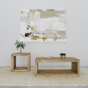 Benton Solid Mango Coffee and End Table Set Natural
