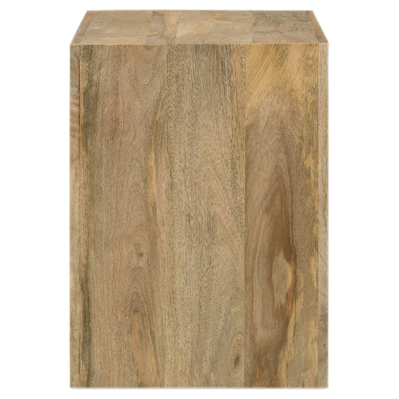 Benton Solid Mango Coffee and End Table Set Natural