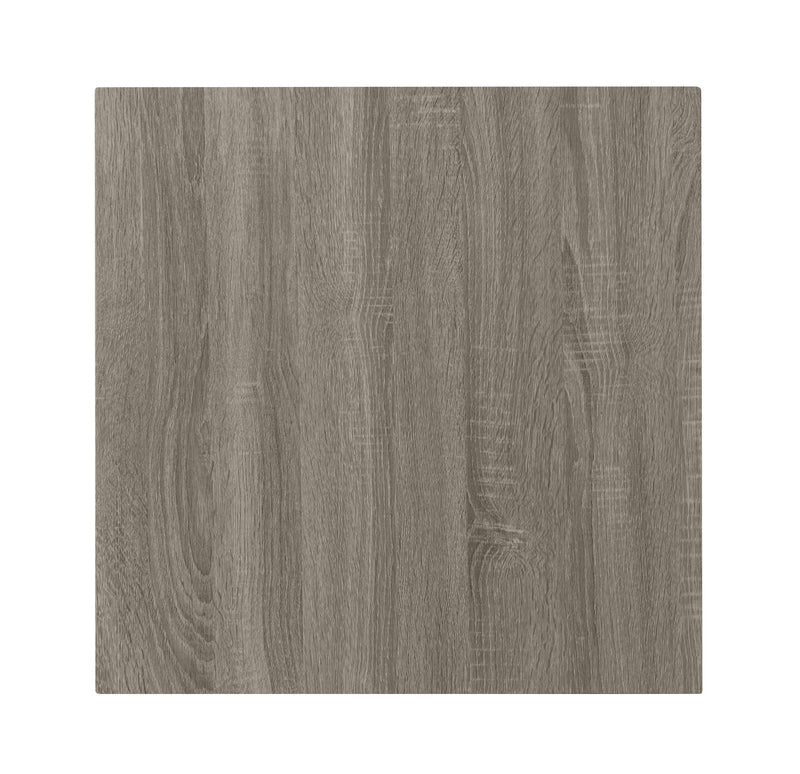 Birdie Square Engineered Wood End Table Sonoma Grey