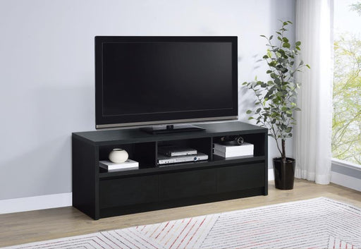 Rutland 59-inch 3-drawer TV Stand Media Console Black Default Title