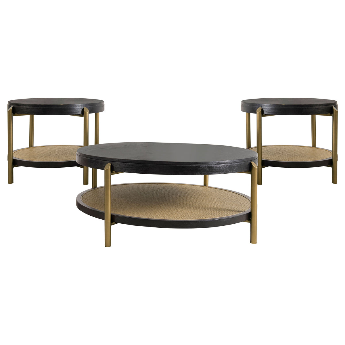 Arini Round Coffee and End Table Set