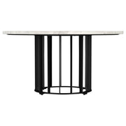 Haven Round Marble Coffee and End Table Set