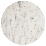 Haven Round Marble Coffee and End Table Set