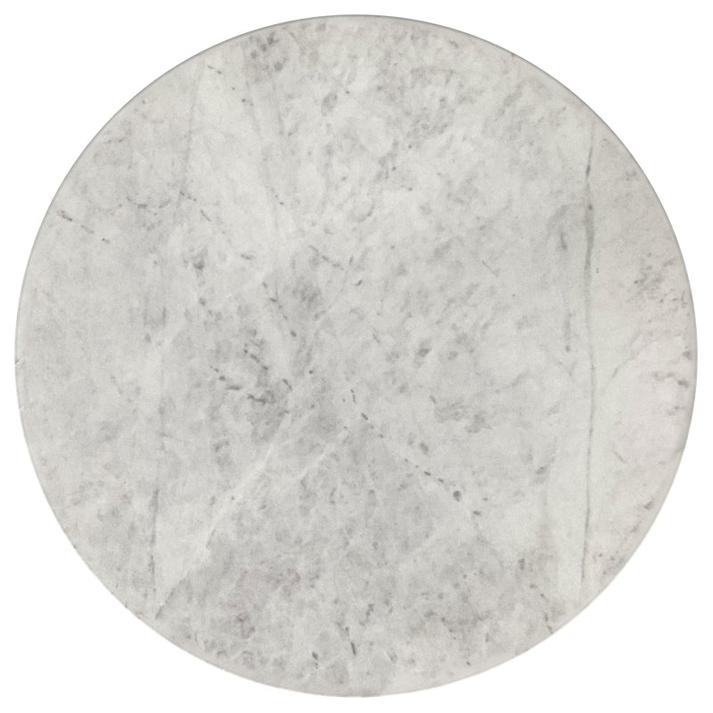 Haven Round Marble Coffee and End Table Set
