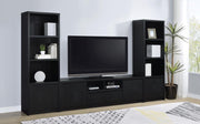 Winfield 3-piece Entertainment Center 78-inch TV Stand Black Default Title
