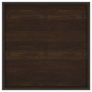 Fulton 30-inch Square Mango Wood Coffee Table Dark Brown