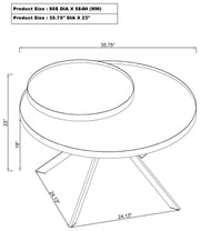Briggs Round Coffee and End Table Set