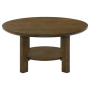 Ottowa Round Wood Coffee Table Set