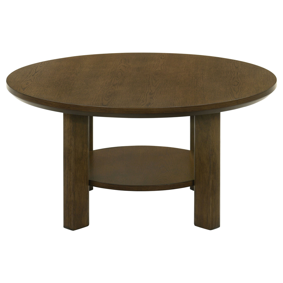 Ottowa 36-inch Round Wood Cocktail Coffee Table