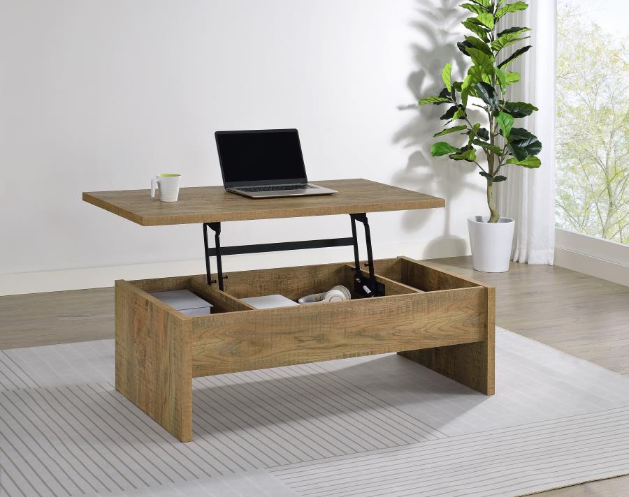 Canoga Engineered Wood Lift Top Coffee Table Mango