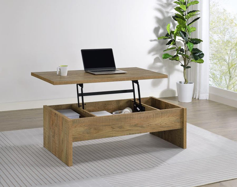 Canoga Engineered Wood Lift Top Coffee Table Mango