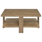 Dawn Round Coffee and End Table Set Mango Brown