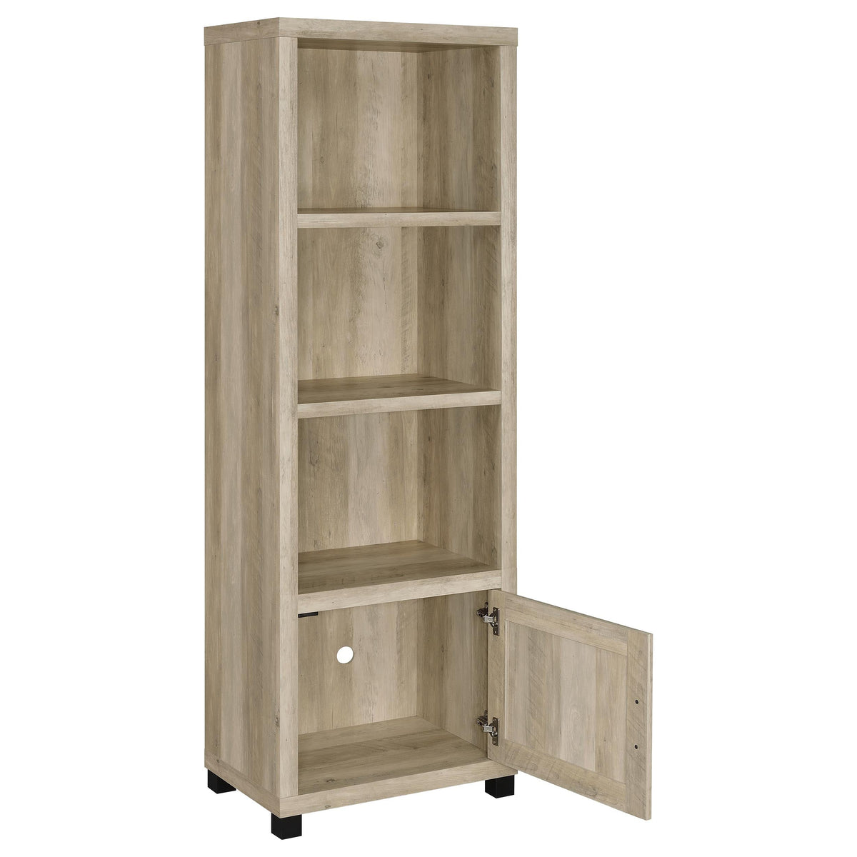 Sachin 3-shelf Engineered Wood Media Tower