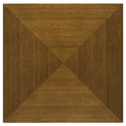Westerly Square Wood Side End Table Walnut Brown
