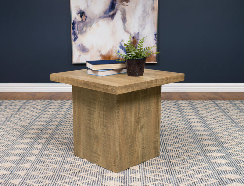 Devar Square Engineered Wood End Table