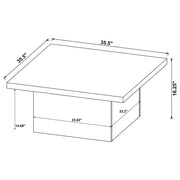 Devar Square Coffee and End Table Set