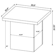 Devar Square Coffee and End Table Set
