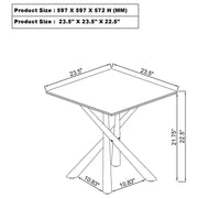 Carvell Square Coffee and End Table Set Mirage