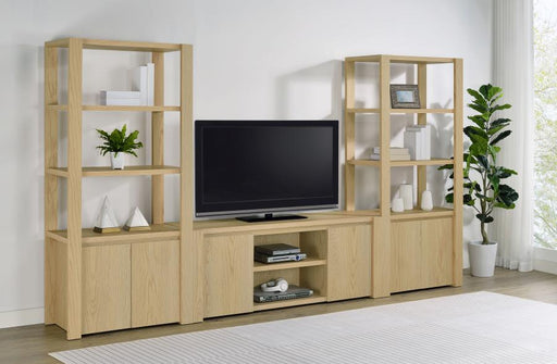 Laurelton 3-piece Entertainment Center TV Stand Light Oak Default Title